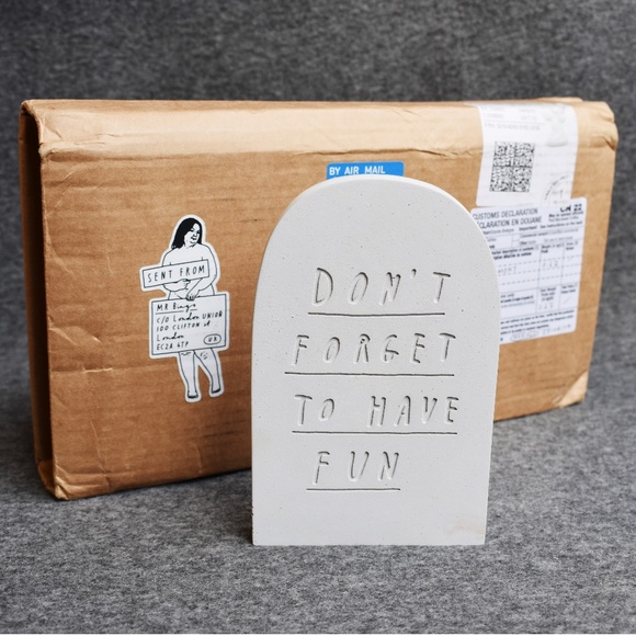Mr Bingo “Don’t Forget to Have Fun” Art Statue